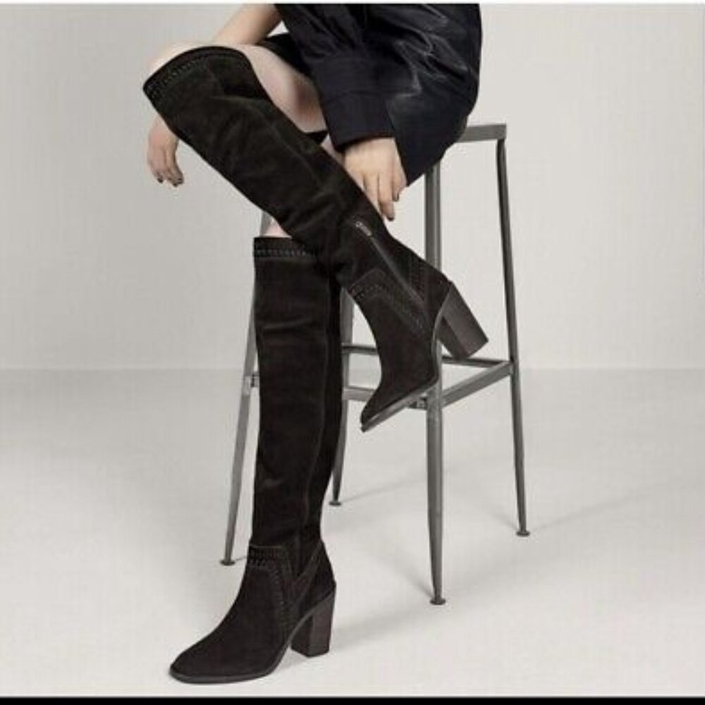 Vince Camuto Madolee Over the Knee Boots, Size 9.5
